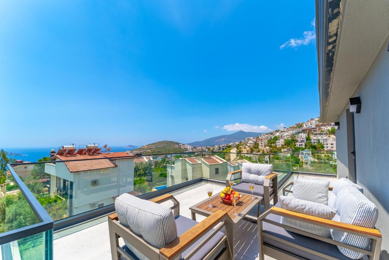 Villa Kazarman, Kalkan'In Kalbinde Denize, Merkeze Zewnętrze zdjęcie