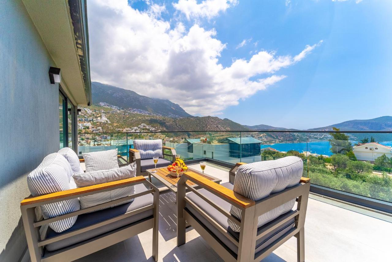 Villa Kazarman, Kalkan'In Kalbinde Denize, Merkeze Zewnętrze zdjęcie
