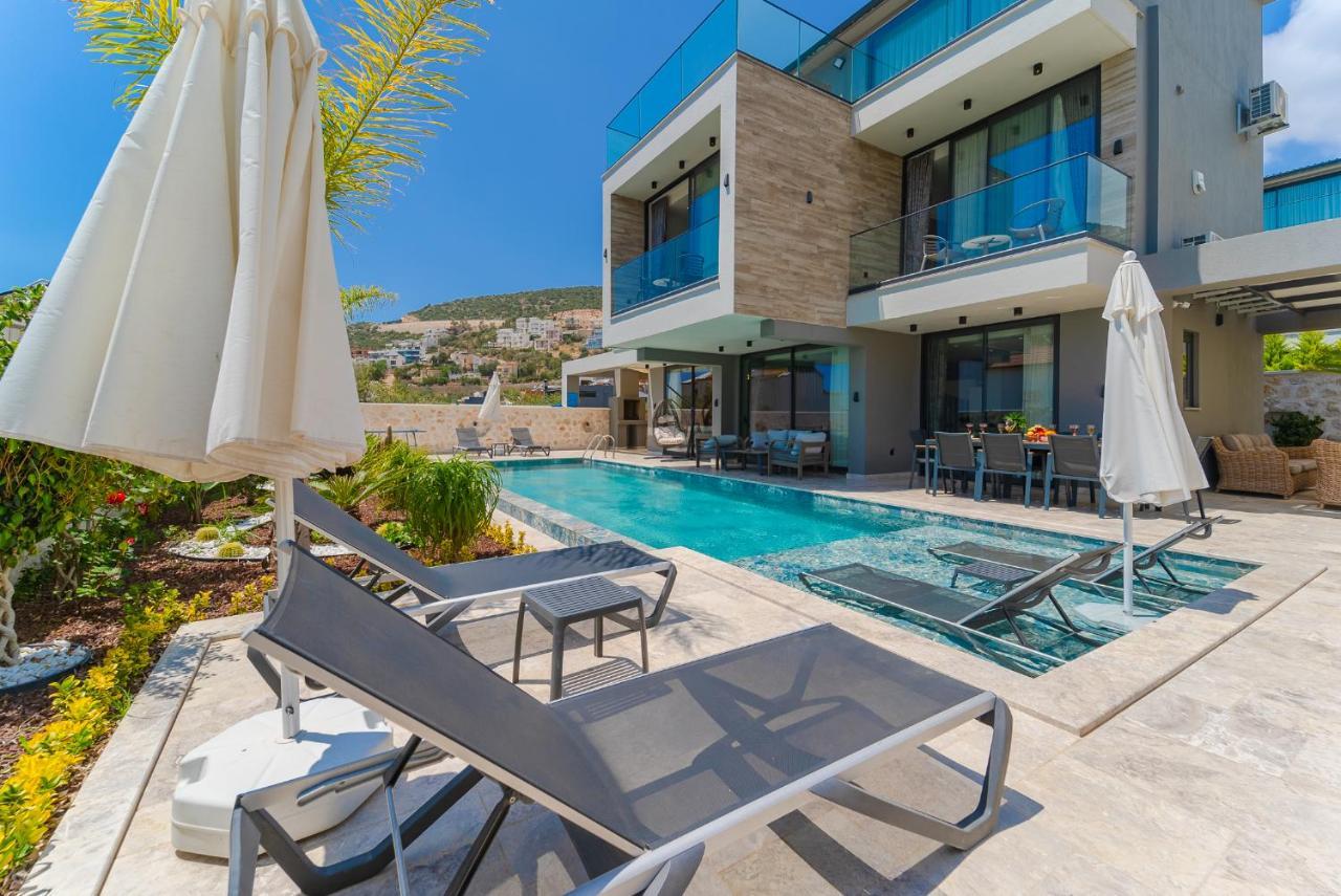 Villa Kazarman, Kalkan'In Kalbinde Denize, Merkeze Zewnętrze zdjęcie